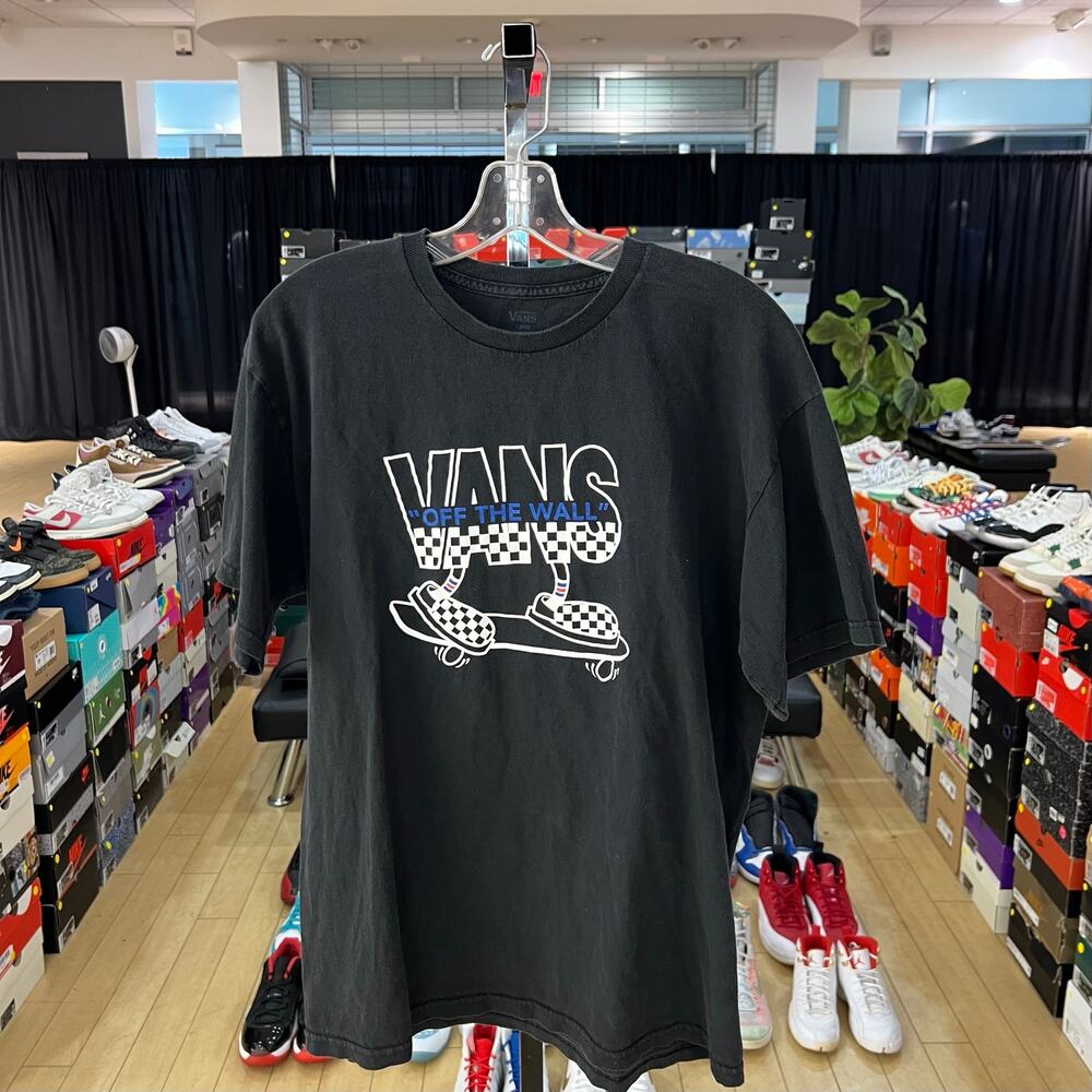 Vans Skate T Shirt Black Sz L